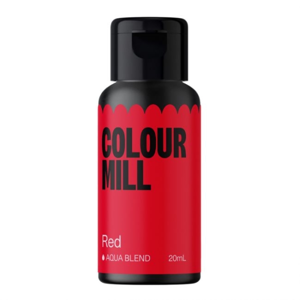 Colour Mill AQUA Blend - Red 20ml